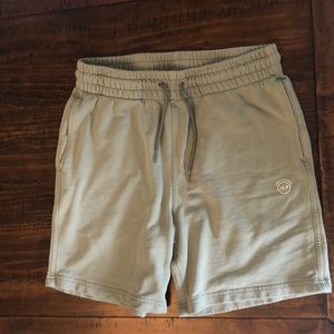 allbirds R&R SweatShort in pale green. Size Medium.